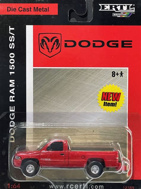 164 Red Dodge Ram 1500 Sst Pickup Truck Ertl
