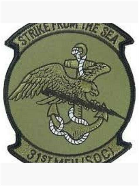 Strike From The Sea 31st Meu Soc Coasters Set Of 4 By Militaryplus