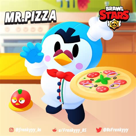 Join us on reddit or on our discord server! Mr. Pizza skin idea : Brawlstars