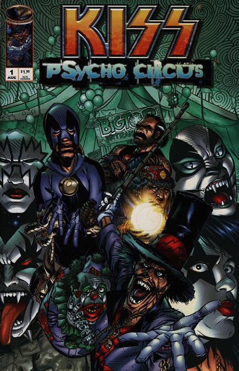 Kiss Asylum Psycho Circus Comics