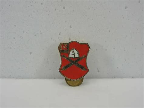 Us Army 10th Field Artillery Regiment Dui Pin Unit Crest Insignia Cb Hm Ns Meyer £1610