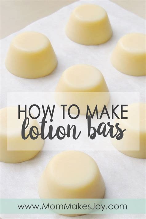 Quick And Easy Lotion Bars Recipe Made With Beeswax Coconut Oil And