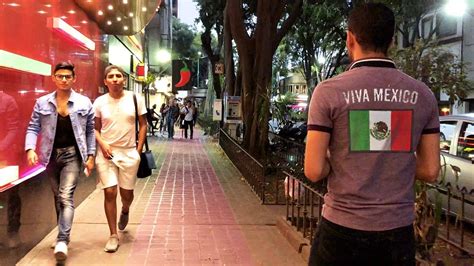 Mexico City — Zona Rosa Video Walk 4k 🇲🇽 Youtube
