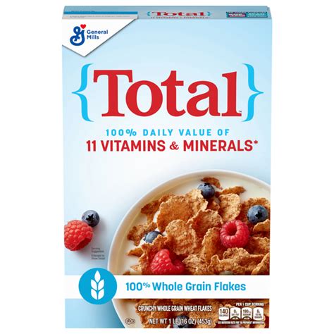Save On General Mills Total Cereal Whole Grain Flakes Order Online