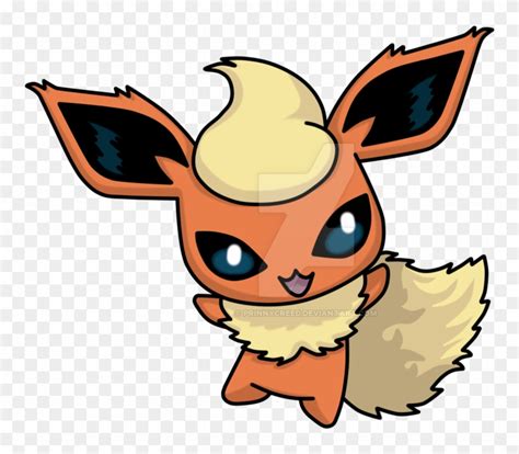 Image Result For Chibi Flareon Drawing Full Size Png Clipart Images
