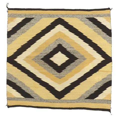 Vintage Navajo Eye Dazzler Rug With Native American Style For Sale At