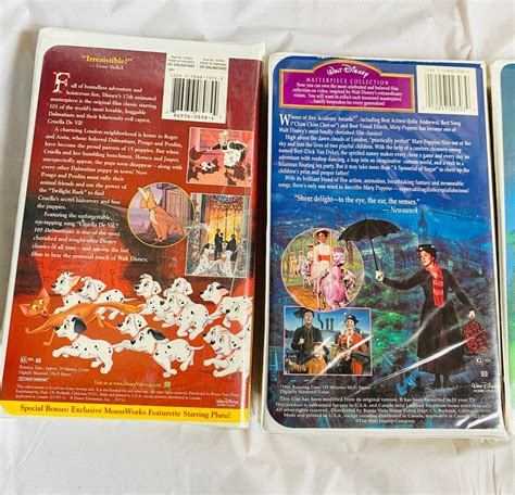 Collection Of Vintage Disney Vhs Movies Etsy Hot Sex Picture