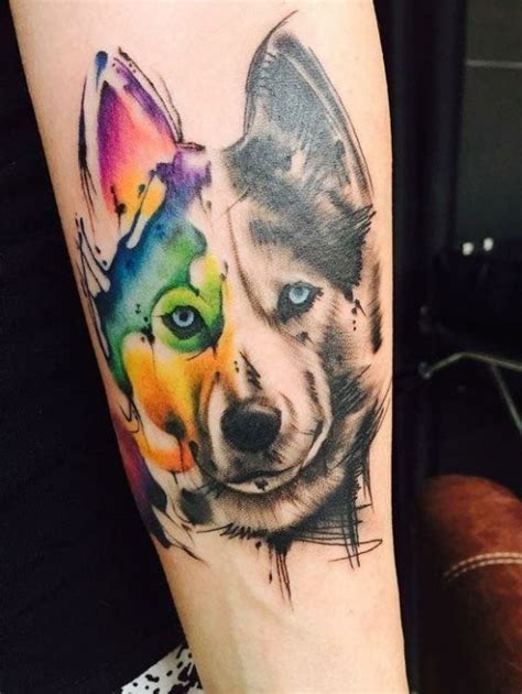 24 Siberian Husky Tattoo Designs For Men And Women Page 6 Of 8 The