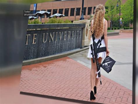 photo of kent state grad armed on campus causing a stir on socia news weather sports