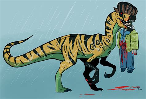 Primal Jurassic Park Novel Dilophosaurus By Lilburgerd4 On Deviantart