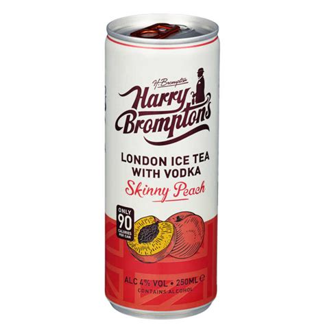 London Ice Tea - Peach 0,25l boks Harry Bromptons | Meny.no