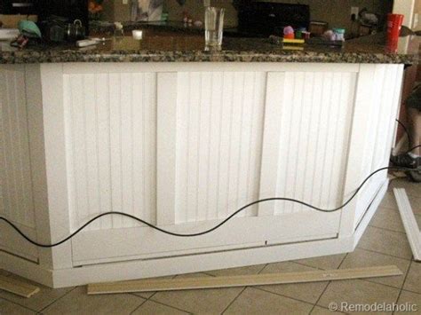 Board and batten kitchen island makeover. black board and batten kitchen island makeover-22-2 ...
