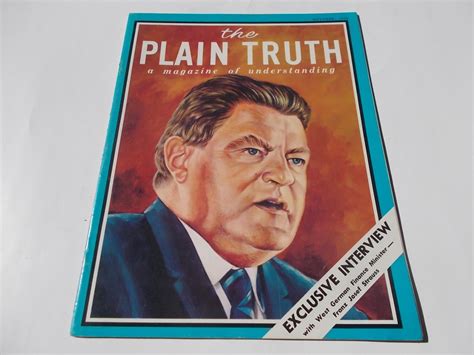 The Plain Truth October 1968 A Magazine Of Understanding De