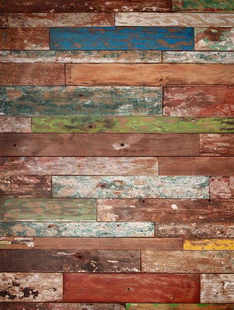 Distressed Wood Floor Backdrop Vintage Multicolored Rustic Etsy In