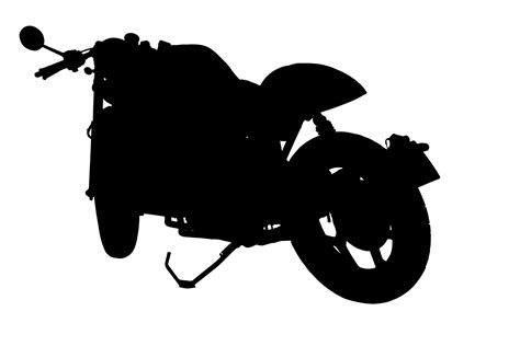 Silhouette Motorcycle Clipart Free Stock Photo Public Domain Pictures