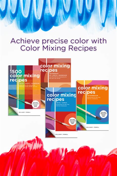 Walter Fosters Color Mixing Recipe Books Are The Definitive Color