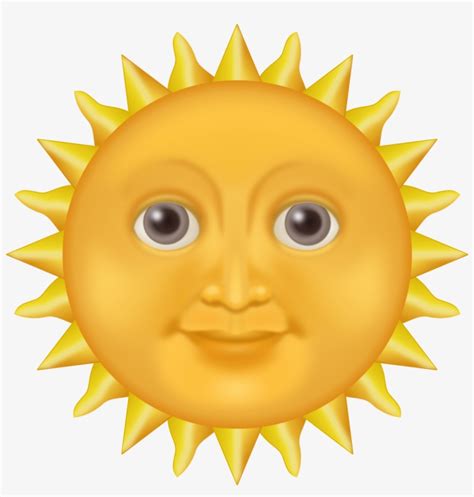 Sun Emote By Pomprint My Version Of The Sun Emoji Sun Emoji Free