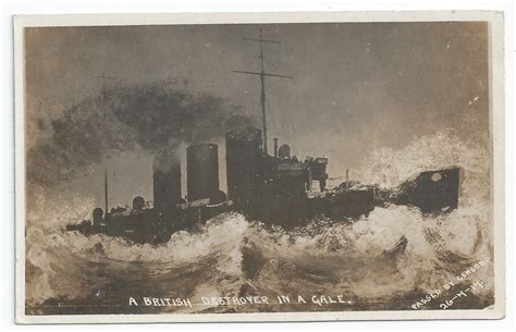 Royal Navy Hms Swift Destroyer Leader Postcards