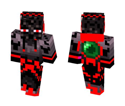 Get Ender Boy Red Minecraft Skin For Free Superminecraftskins