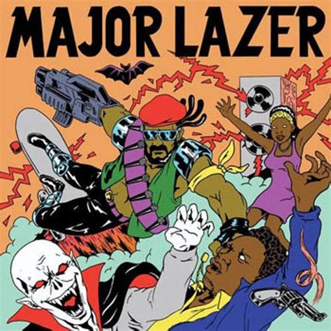 Official Releases Release Major Lazer Comic Book Cover