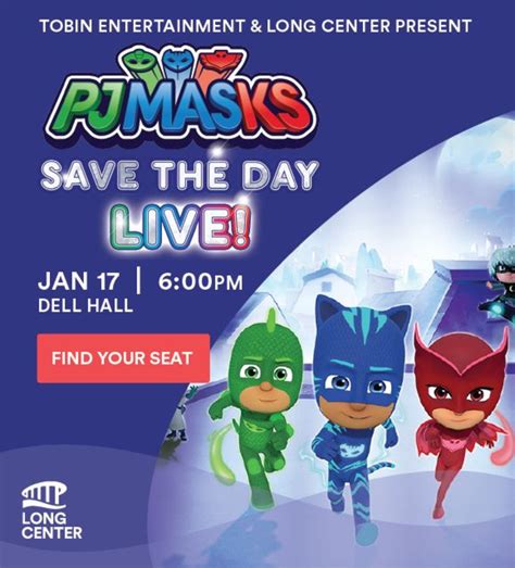 Pj Masks Live Save The Day In Austin At Long Center For The