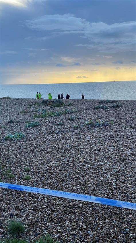 Beach Cordoned Off After Discovery Of Body Eastern Daily Press