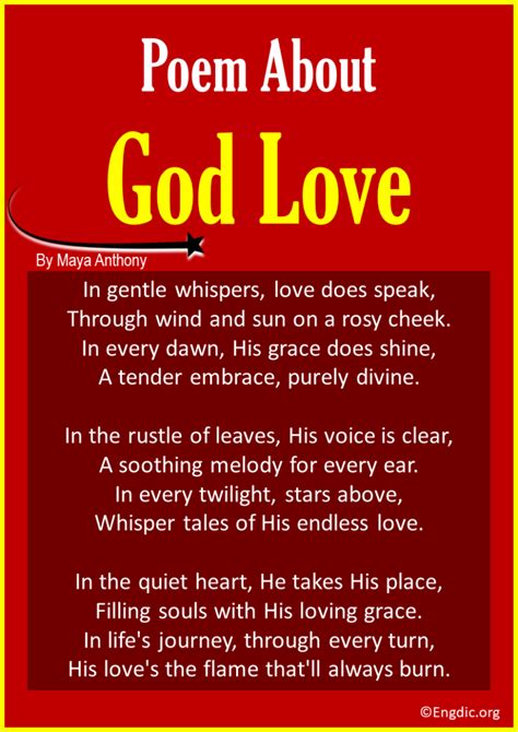 10 Best Short Poems About God Love Engdic
