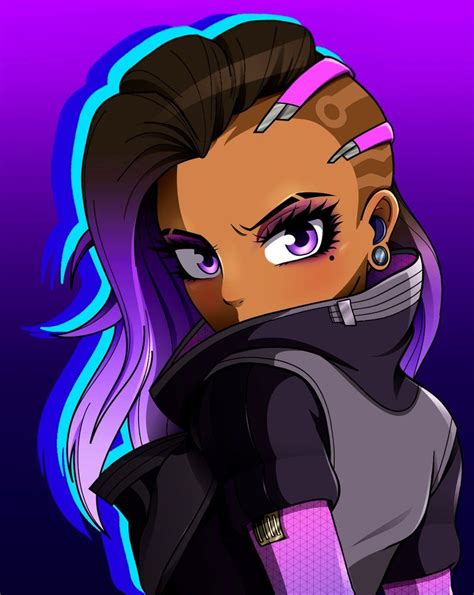 Sombra By Kmbmcrmy Overwatch Wallpapers Sombra Overwatch Overwatch