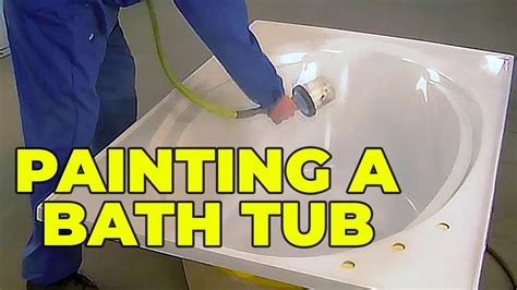 How To Paint A Bathtub Diy Youtube