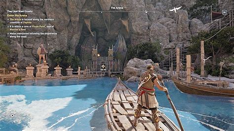 How To Get To Arena In Assassin S Creed Odyssey Assassin S Creed