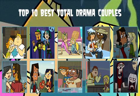 Top 10 Best Total Drama Couples By Dajoestanator On Deviantart