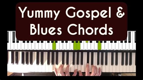 Gospel Blues Chords Piano Tutorial Youtube