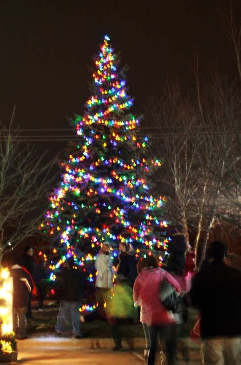 Mark Kodiak Ukena Round Lake Christmas Tree Lighting