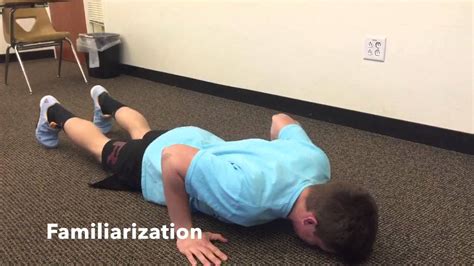 The Official Revised Push Up Test Video Youtube