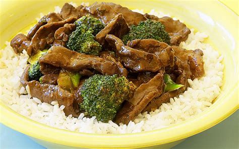 Beef and riced broccoli bowl. Chinese beef and broccoli recipe | FOOD TO LOVE