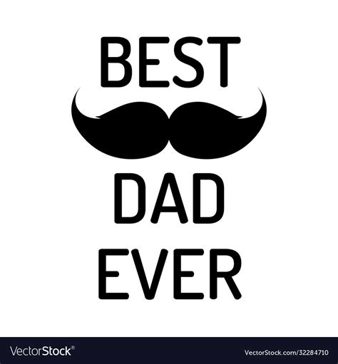 Best Dad Ever Tshirt Design Royalty Free Vector Image