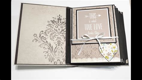 Engagement, ceremony, family photos, wedding receptions Elegant Wedding Scrapbook Album | Wedding scrapbook, Wedding album scrapbooking, Photo scrapbook