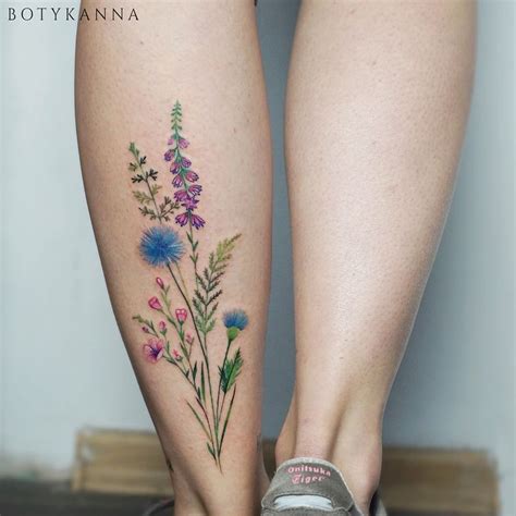 24 Gorgeous Botanical Tattoos By Anna Botyk Tattooadore Body
