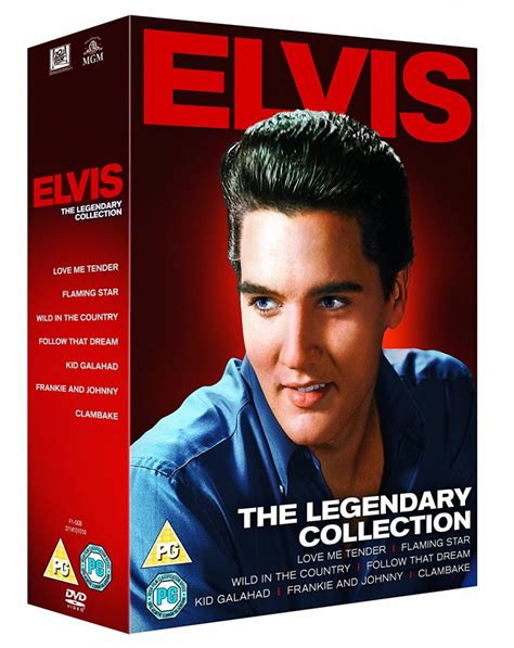 Elvis Presley The Legendary Collection Dvd Film Dvdoodk