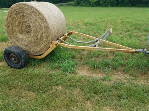 Tumblebug Round Bale Hay Buggy Hay Mover 850 Perryville Mo