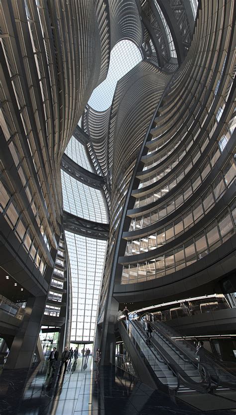 Leeza Soho By Zaha Hadid Architects Opens With The Worlds Tallest Atrium