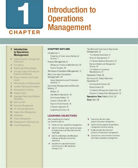 5 Operations Management Plan Templates Pdf Word