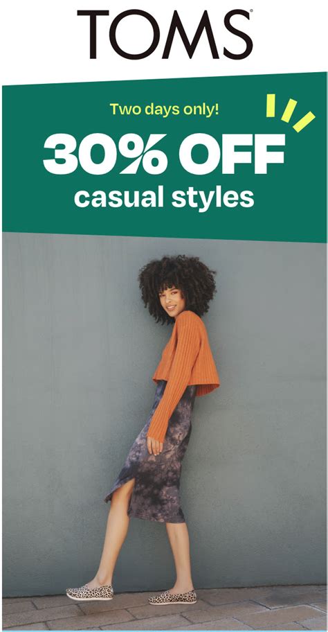 Toms Canada Flash Sale Today Save 30 Off Casual Styles Canadian