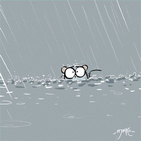 Rain Mouse  By Marko Find And Share On Giphy