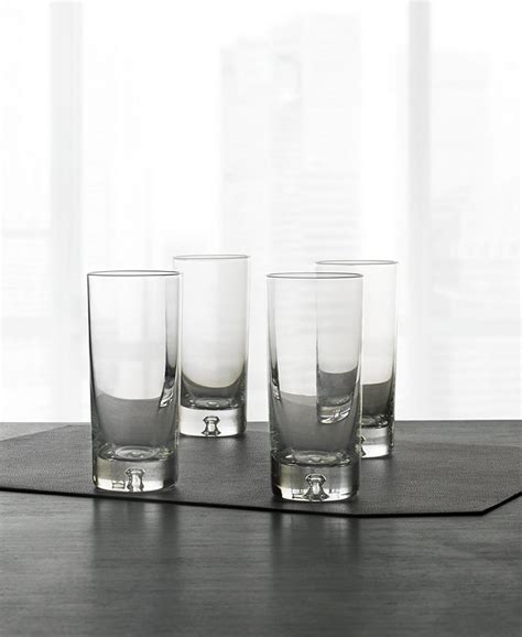 Hotel Collection Bubble Highball Glasses Set Of 4 Created For Macy S Macy S