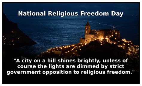 When is freedom day in other years? Three Important Ways to Honor "Religious Freedom Day"