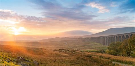 Ribblehead Viaduct Yorkshire Dales National Park Yorkshire Dales