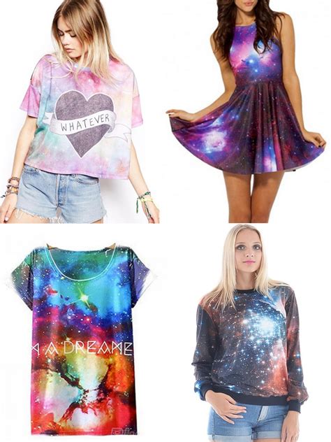 Galaxy And Space Fashion