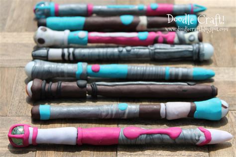 The electrical sleeve is held in by three screws (acting as set screws). Doodlecraft: Doctor Who Week #5: Sonic Screwdriver DIY!