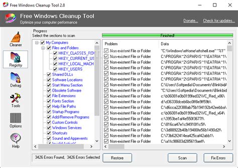 Download Free Windows Cleanup Tool